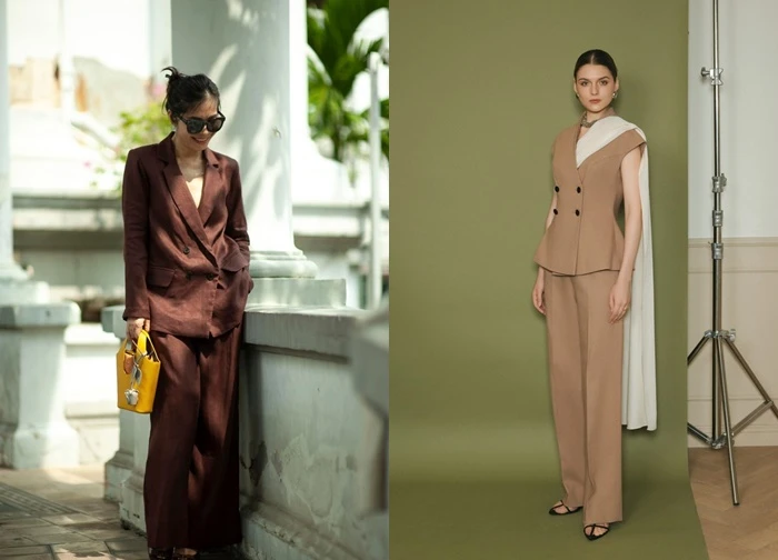 Cùng nàng đón thu với gam nâu thanh lịch, không lỗi mốt