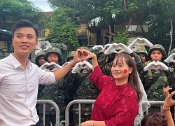 Điều bất ngờ phía sau màn cầu hôn 'nóng' nhất buổi sơ duyệt diễu binh 2/9