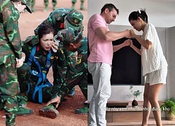 Minh Tú gặp chấn thương nặng, chồng Tây kề cận chăm sóc tận tình