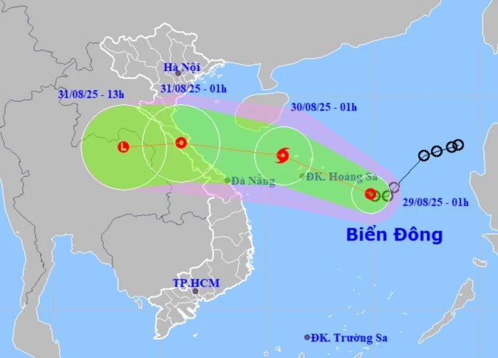 Những khu vực nào bị ảnh hưởng bởi cơn bão dự kiến sắp hình thành?
