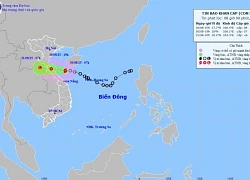 Tin mới nhất về bão số 6: Cách Hà Tĩnh - Bắc Quảng Trị khoảng 210km, giật cấp 10