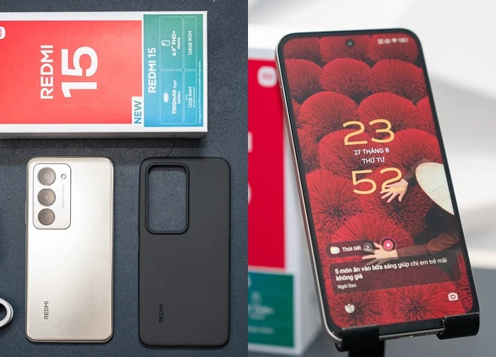 Trải nghiệm Redmi 15: dẫn đầu phân khúc phổ thông với pin 7000mAh và màn hình 144Hz