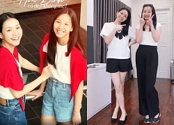 Bé gái Vbiz đeo kính cận nép sau lưng mẹ Hoa hậu nay cao vượt trội, visual cỡ nào mà 99% bình luận trầm trồ?