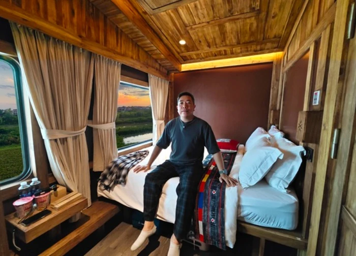 Chuyến tàu đi chưa tới 300km, giá vé từ 800.000 đồng, du khách nhận xét: "Tàu Việt Nam sạch nhất tôi từng đi"