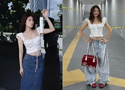 Diện áo cổ vuông giúp nàng khoe trọn vóc dáng quyến rũ