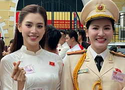 Hoa hậu Tiểu Vy đọ sắc cùng Thiếu tá công an vào vai "girl phố"