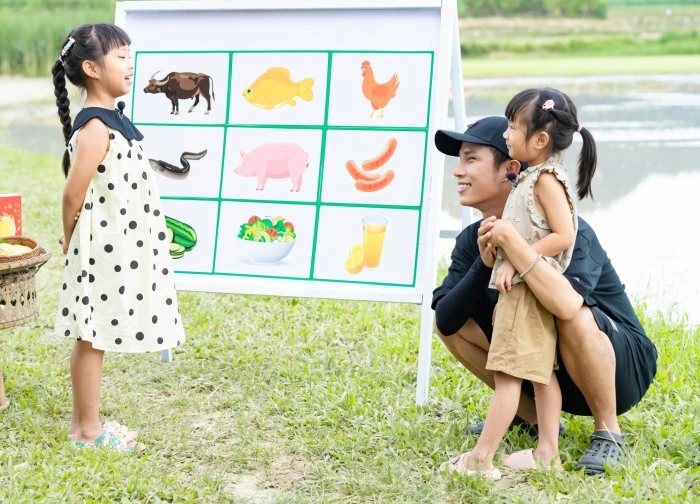 Bố ơi, mình đi đâu thế - Tập 12: Picnic ruộng đồng 'cực chill', Neko Lê và con gái phối hợp giành chiến thắng