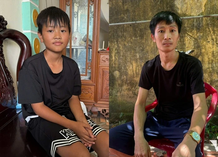 'Người hùng nhí' ở Ninh Bình kể phút lao mình xuống kênh cứu em nhỏ