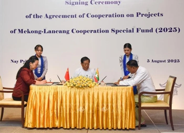 Trung Quốc, Myanmar ký thỏa thuận hợp tác Quỹ đặc biệt Mekong - Lan Thương