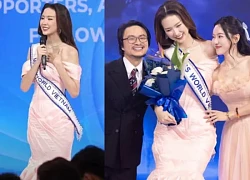 Bảo Ngọc nói một câu 'out trình' trước thềm thi Miss World 2026, CĐM khen nức nở.