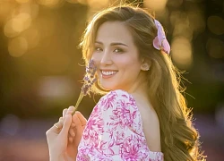 Hoa hậu Việt lấy chồng thứ 3 lên tiếng tin phải đi rửa bát thuê khi sang Canada định cư