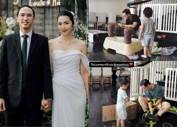 Ông xã thiếu gia của ngọc nữ showbiz, là một trong những người thừa kế gia tộc hàng nghìn tỷ vẫn tự tay chăm con từ nhỏ đến lớn