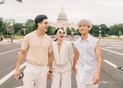 Sao Việt 8/8: Lệ Quyên tình tứ bên Lâm Bảo Châu, cùng con trai dạo phố Mỹ