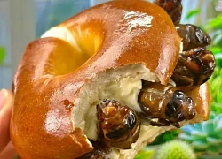 Bánh mì ve sầu: Món ăn gây sốt ở TQ, mỗi ngày bán 300-400 cái