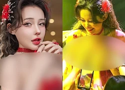 Phản cảm hành động Ngân 98 để loạt khán giả đụng chạm vòng 1 khi đi biểu diễn