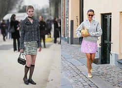 Váy ngắn sequin, dễ mặc và đa năng, làm bừng sáng mọi phong cách