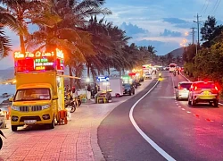 Ngắm con đường sắc màu ở bãi Đá Ông Địa