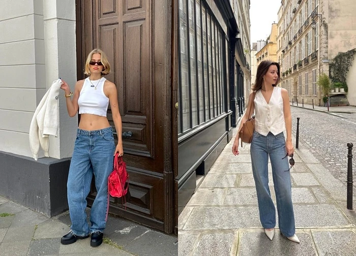 Những kiểu áo hợp mặc cùng quần jeans, thu hút mọi ánh nhìn