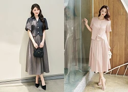 Mặc đẹp, sang dễ dàng với cặp đôi áo và chân váy