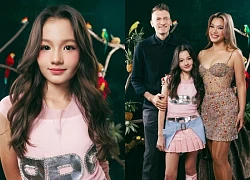 Ái nữ lai Tây "kế vị" Lọ Lem: Visual 9 tuổi như Hoa hậu, bố mẹ đẹp thế nào mà sinh con cực phẩm?