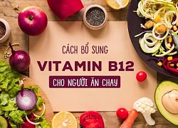 Cách bổ sung vitamin B12 cho người ăn chay phòng ngừa thiếu máu