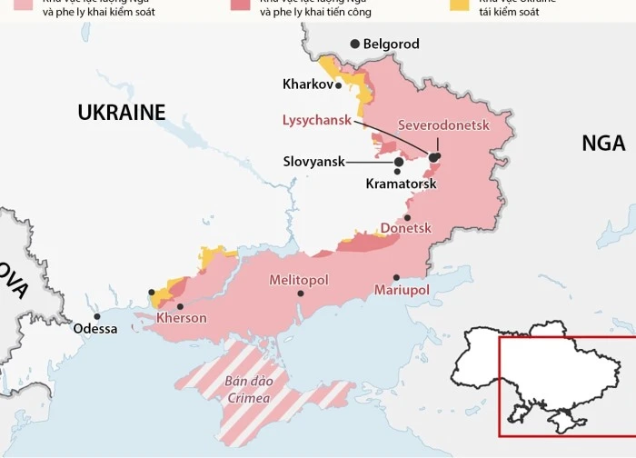 Vì sao Donbass trở thành ranh giới quyết định trong đàm phán Nga - Ukraine?