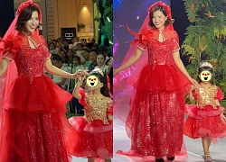 Diễn viên Thiên An lộ diện cùng con gái, nghẹn giọng nhắc đến 1 việc liên quan đến nhóc tỳ