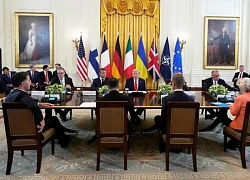 Ông Trump 'hào phóng' mỹ từ với các nhà lãnh đạo châu Âu tại Nhà Trắng