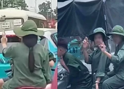 Thấy gì từ hành động phản cảm của 3 học sinh với đoàn xe A80