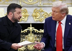 Tiết lộ món quà Tổng thống Trump và Tổng thống Zelensky tặng nhau