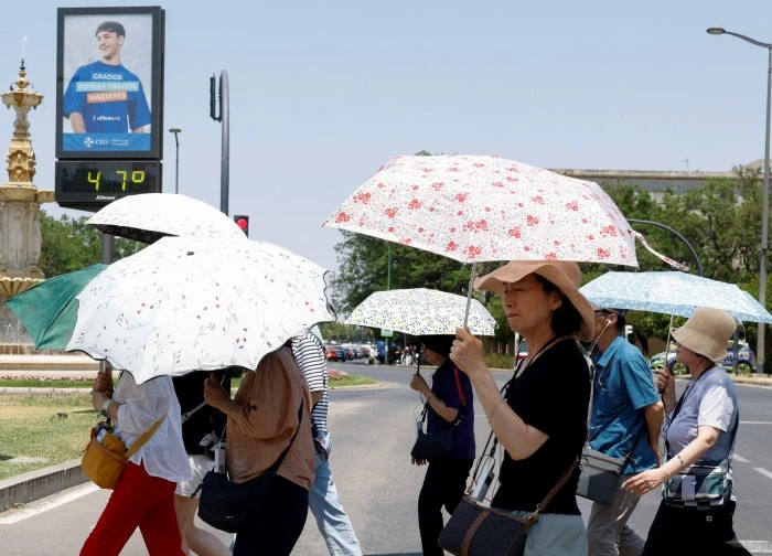Trên 1.100 ca tử vong do nắng nóng ở Tây Ban Nha