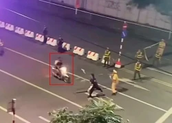 Bị 2 thanh niên tông trực diện, sức khỏe Đại uý Lê Đình Công hiện ra sao?