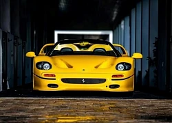 Chiêm ngưỡng Ferrari F50 màu vàng Giallo Modena vừa được bán đấu giá hơn 240 tỷ đồng