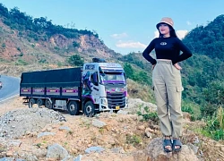 Cô gái "gen Z" Gia Lai xuyên Việt cùng chiếc xe tải chở hàng 34 tấn