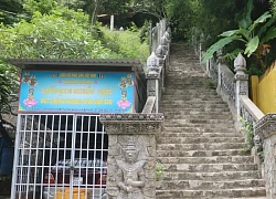 Ngôi chùa Khmer duy nhất ở xứ biển TPHCM, lối lên có nhiều bức tượng lạ mắt