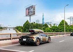 Siêu xe Lamborghini bản offroad giá 15 tỷ lộ diện tại TPHCM, gầm cao như sedan