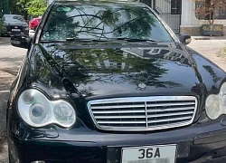 Từng có giá 1,7 tỷ, xe sang Mercedes C180 nay bán giá ngang Honda Air Blade