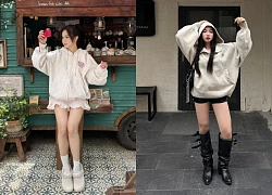 Áo hoodie, món đồ 'chất chơi' giúp nàng nổi bật những ngày đầu thu