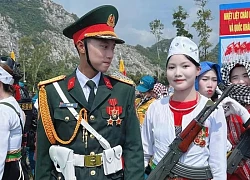 Chuyện tình chàng 'sĩ quan lục quân' và 'nữ dân quân' tại A80 gây sốt mạng