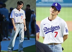 V (BTS) ra sân chơi bóng, khoe dáng siêu manly, thần thái "đỉnh điên"!