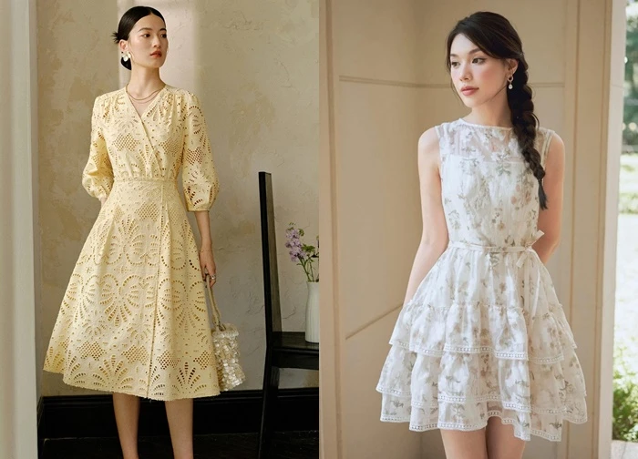 Váy hoa, váy họa tiết đẹp nhất mùa là đây
