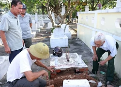 18 ngôi mộ liệt sỹ đột ngột bị đục phá nham nhở, thân nhân bàng hoàng