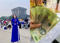 Cô giáo khóc khi nhận 100.000 đồng quà Quốc khánh: "Đây là tờ tiền lịch sử"