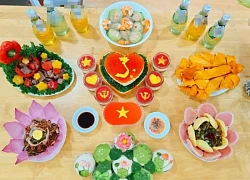 Hôm nay nấu gì: Mâm cơm yêu nước, tổ quốc trong tim