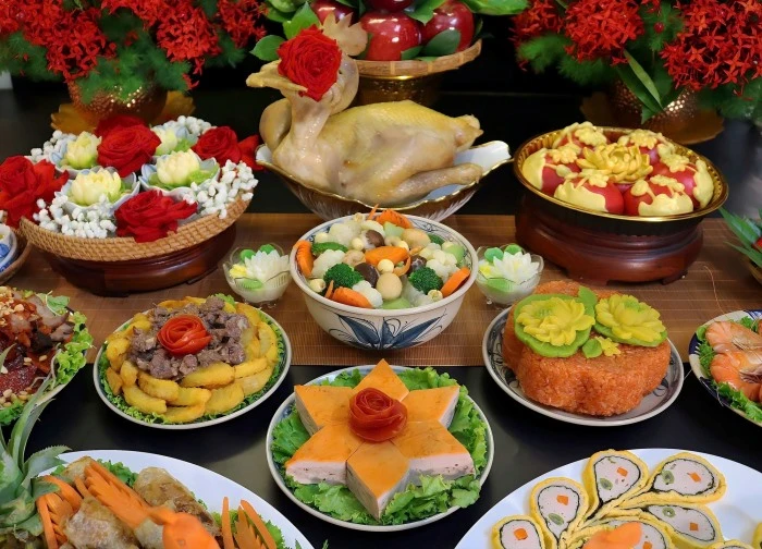 Mẹ đảm Hà Nội gợi ý mâm cỗ mặn Rằm tháng 7: Vừa đẹp vừa đủ đầy, ăn vào may mắn ghé cửa
