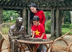 Sao Việt 3/9: Hòa Minzy và con trai tham quan Khu di tích Chủ tịch Hồ Chí Minh