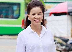 Tang lễ diễn viên Ngọc Trinh: Ốc Thanh Vân, Hùng Thuận và dàn sao đội mưa đến viếng trong đêm