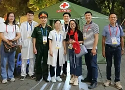 Thiết lập nhiều lều y tế dã chiến hỗ trợ người dân trong sự kiện A80