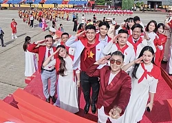 Tinh tú của thể thao Việt Nam hân hoan, tự hào giữa Quảng trường Ba Đình lịch sử ngày Đại lễ 2/9