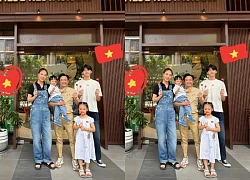 Vợ chồng Quốc Cường Đàm Thu Trang chia sẻ ảnh mừng Quốc khánh 2/9, visual của Subeo lại gây sốt